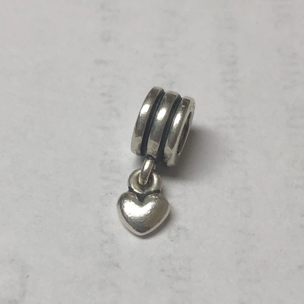 Pandora dangle heart charm